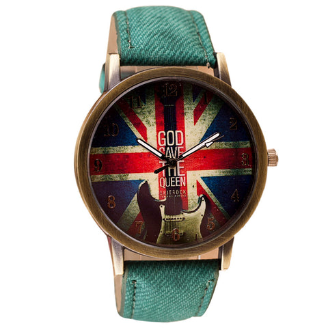 Image of British Fashion Colored Watch, Unisex Pattern Analog Quartz Vogue Watches - I'LL TAKE THIS