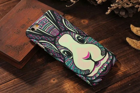 Image of Animal Kingdom heaps of Designed Patterns, Hard Back iPhone Case For iPhone 7/Plus, 6/6s/Plus Glow in the Dark. - I'LL TAKE THIS