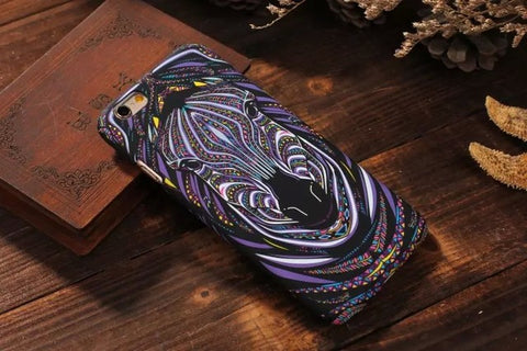 Image of Animal Kingdom heaps of Designed Patterns, Hard Back iPhone Case For iPhone 7/Plus, 6/6s/Plus Glow in the Dark. - I'LL TAKE THIS