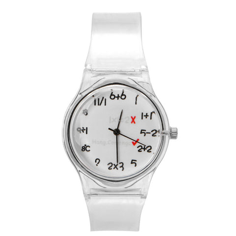 Image of Novelty Watches Cartoon 13 Styles in a Sport Watch with Transparent Plastic Band for Boy or Girl - I'LL TAKE THIS