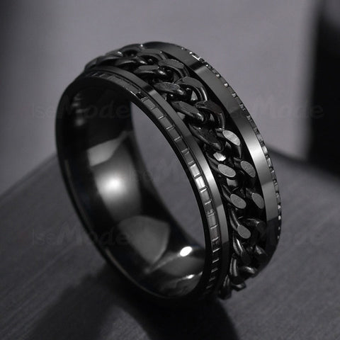 Image of Men's rotation Rings 100% Stainless Steel ideal gift for any occasion