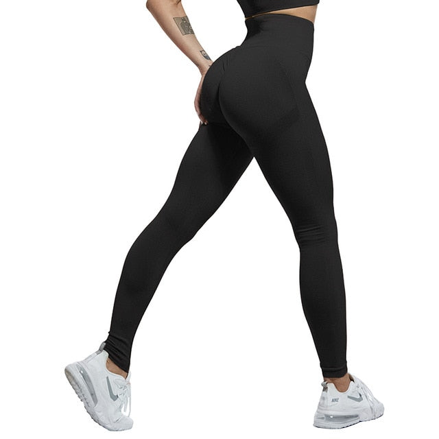 Bubble Butt Push Up Fitness Legging Slim High Waist - Sexy Women's Leggings