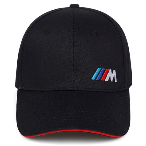 Image of Men's & Women's embroidered Baseball Caps, White or Black Cotton breathable adjustable Caps