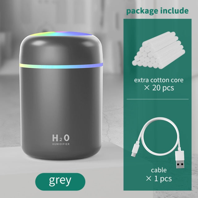Humidifier Portable USB Ultrasonic Aroma Diffuser Cool Mist, a MUST have.