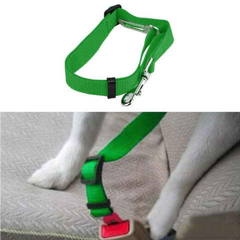 Image of Adjustable Pet Seat Belt/Safety Leads Vehicle Seat-belt Harness in 12 colors for the ultimate look - I'LL TAKE THIS