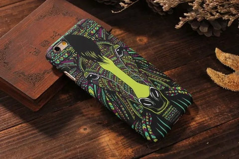 Image of Animal Kingdom heaps of Designed Patterns, Hard Back iPhone Case For iPhone 7/Plus, 6/6s/Plus Glow in the Dark. - I'LL TAKE THIS