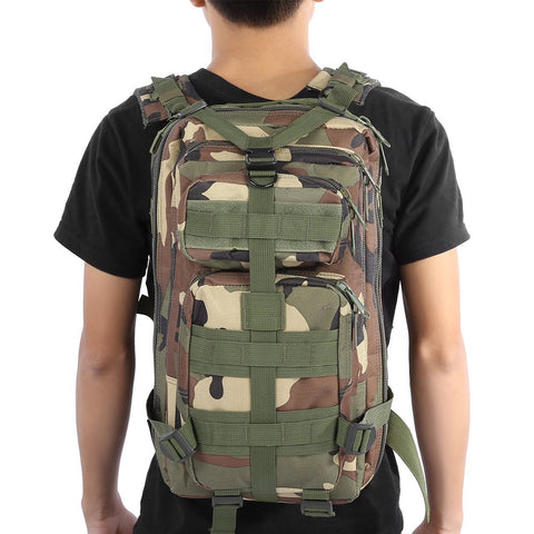 Image of Camouflage Military Tactical Backpack Hunting Assault Sport Bag. 7.92gal/30L for Camping or Trekking - I'LL TAKE THIS