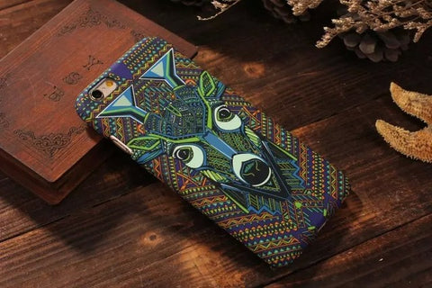 Image of Animal Kingdom heaps of Designed Patterns, Hard Back iPhone Case For iPhone 7/Plus, 6/6s/Plus Glow in the Dark. - I'LL TAKE THIS