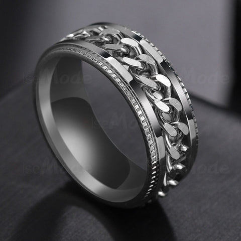 Image of Men's rotation Rings 100% Stainless Steel ideal gift for any occasion