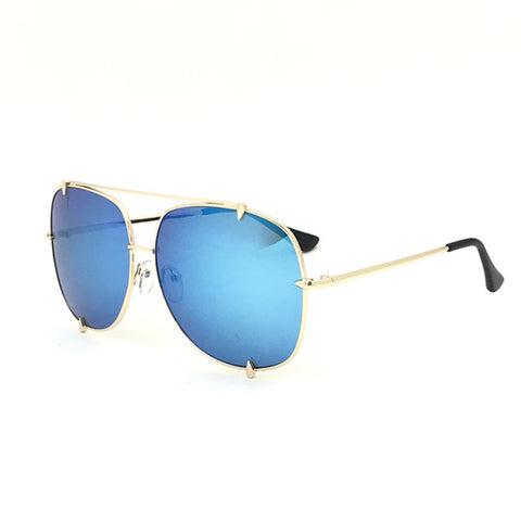 Image of Oversized Pilot Sunglasses UV400 Unisex Fashion,  Retro Designer Big Frame Sun Glasses - 6 Colors - I'LL TAKE THIS