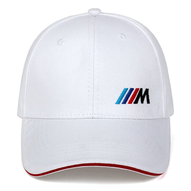 Men's & Women's embroidered Baseball Caps, White or Black Cotton breathable adjustable Caps