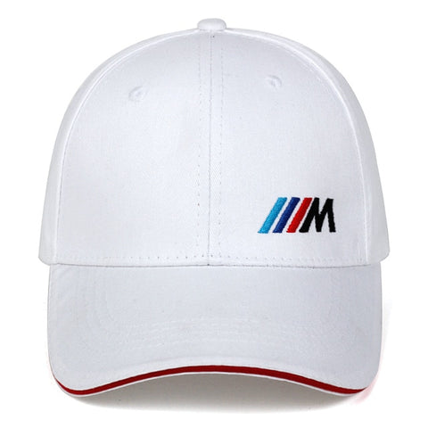 Image of Men's & Women's embroidered Baseball Caps, White or Black Cotton breathable adjustable Caps