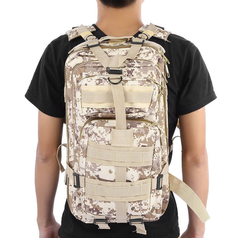 Image of Camouflage Military Tactical Backpack Hunting Assault Sport Bag. 7.92gal/30L for Camping or Trekking - I'LL TAKE THIS