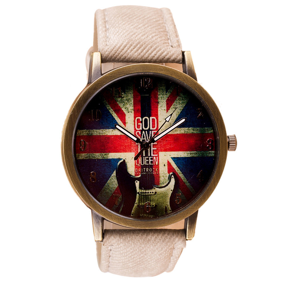 British Fashion Colored Watch, Unisex Pattern Analog Quartz Vogue Watches - I'LL TAKE THIS