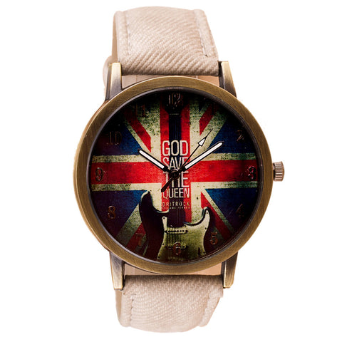 Image of British Fashion Colored Watch, Unisex Pattern Analog Quartz Vogue Watches - I'LL TAKE THIS