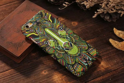 Image of Animal Kingdom heaps of Designed Patterns, Hard Back iPhone Case For iPhone 7/Plus, 6/6s/Plus Glow in the Dark. - I'LL TAKE THIS