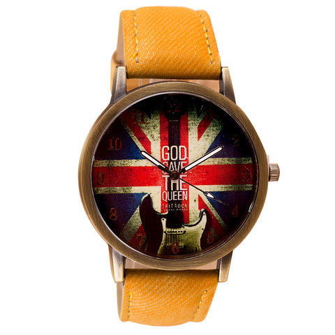 Image of British Fashion Colored Watch, Unisex Pattern Analog Quartz Vogue Watches - I'LL TAKE THIS