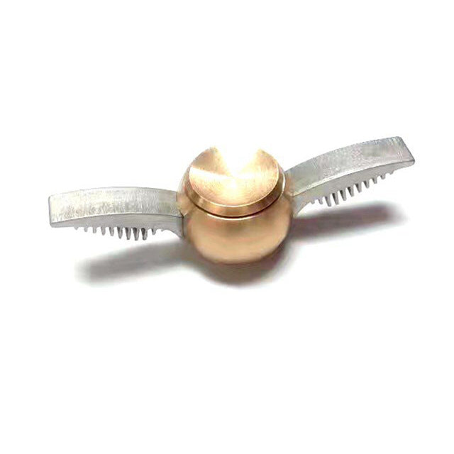 Cupid Fidget Spinner Gold Finger - Metal Brass Fidget Spinner Blue Metal Hand Spinner Stress fidget Classic Toys - I'LL TAKE THIS
