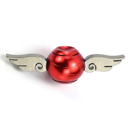 Image of Cupid Fidget Spinner Gold Finger - Metal Brass Fidget Spinner Blue Metal Hand Spinner Stress fidget Classic Toys - I'LL TAKE THIS