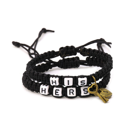Image of Couples Bracelet His/Hers Matching Jewelry Lovers Boyfriend Girlfriend Braid in 6 Color Options - I'LL TAKE THIS