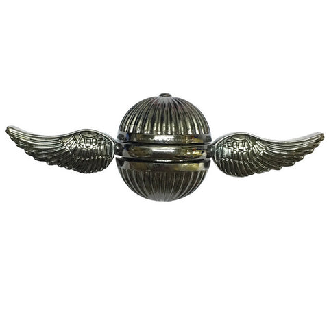 Image of Cupid Fidget Spinner Gold Finger - Metal Brass Fidget Spinner Blue Metal Hand Spinner Stress fidget Classic Toys - I'LL TAKE THIS