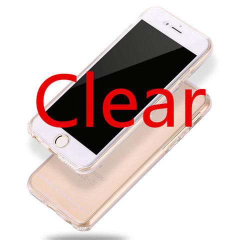 Image of iPhone 7, 6s Cases Protect Transparent Silicone Flexible Soft full Body Protective Clear Cover - I'LL TAKE THIS