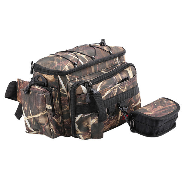Fishing Bags - Nylon Multifunctional with Waist Shoulder Strap + BONUS Lure/Tackle Bag - I'LL TAKE THIS