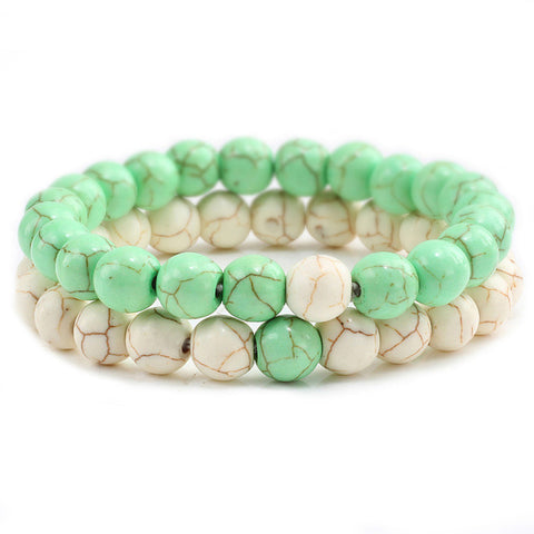 Image of Distance Chakra Bracelet for Couple bracelets Missing piece bracelet Yin yang 2Pcs/Set - I'LL TAKE THIS
