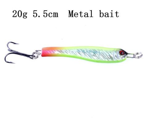 Image of Fishing Lure Colorful Metal Wobbler's - 14g 21g 30g Iron Plate lures' - I'LL TAKE THIS