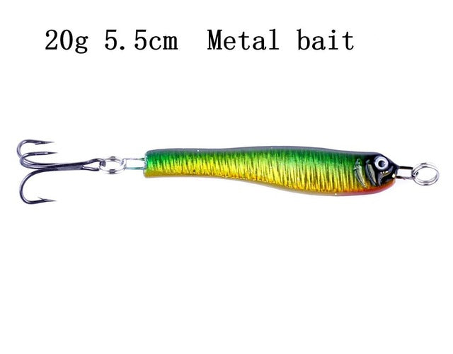 Fishing Lure Colorful Metal Wobbler's - 14g 21g 30g Iron Plate lures' - I'LL TAKE THIS