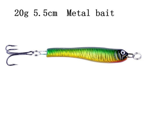 Image of Fishing Lure Colorful Metal Wobbler's - 14g 21g 30g Iron Plate lures' - I'LL TAKE THIS