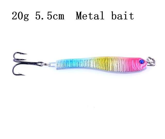 Fishing Lure Colorful Metal Wobbler's - 14g 21g 30g Iron Plate lures' - I'LL TAKE THIS