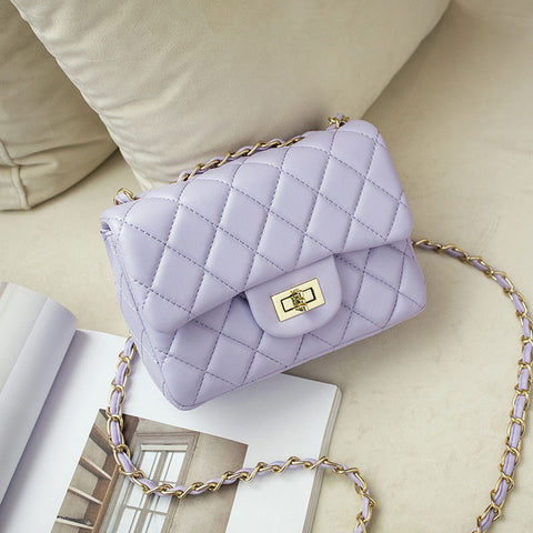 Image of Quilted Design Luxury Small size Shoulder Handbags, 9 Colors in a Vintage Crossbody Bag - I'LL TAKE THIS