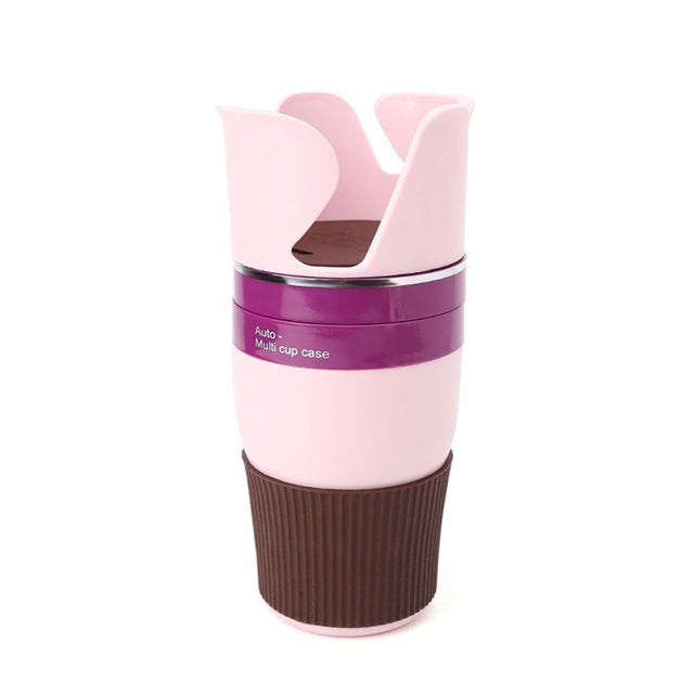 Automotive Multi Cups Organizer Phone Holder Car Drink Bottle Gadget Storage - I'LL TAKE THIS