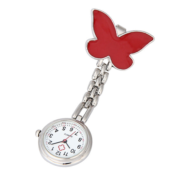 Nurse Clip-on Fob Brooch Pendant Hanging Butterfly Watches Pocket Watch - I'LL TAKE THIS