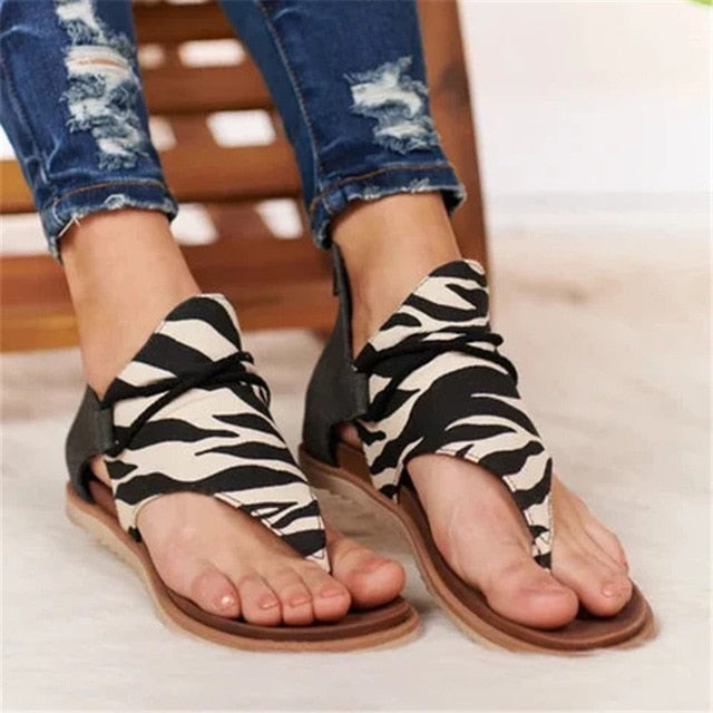 Handmade Hemp Sandals - 7 Colors including Leopard Print ideal Summer Shoes Women's Flip flops