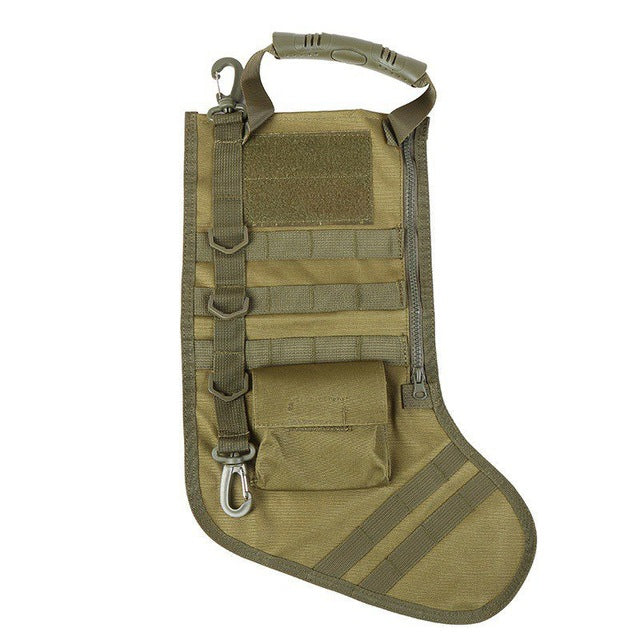🎄Tactical Christmas Stocking - Molle Bag Dump Drop Pouch Utility Storage Bag Military Combat Hunting Christmas Socks Gift Pack - I'LL TAKE THIS