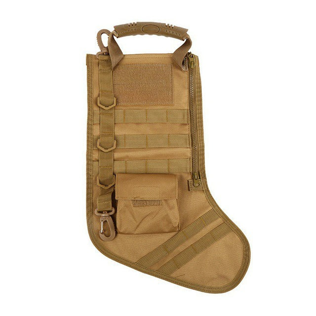 🎄Tactical Christmas Stocking - Molle Bag Dump Drop Pouch Utility Storage Bag Military Combat Hunting Christmas Socks Gift Pack - I'LL TAKE THIS
