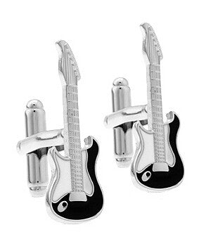 Image of Men's Cufflinks Music Serice - Choose form Guitar, music, bass, violin + heaps more designs - I'LL TAKE THIS