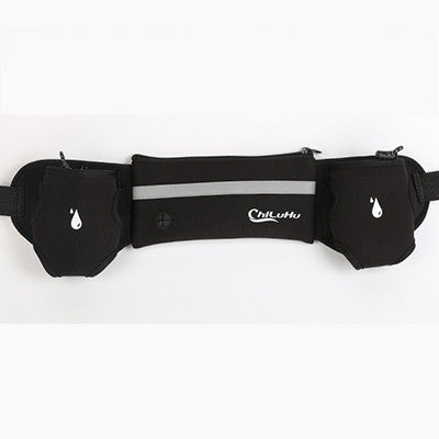 Running, Walking or Jogging Waist Bag, with 2 Hydration pockets within belt - I'LL TAKE THIS