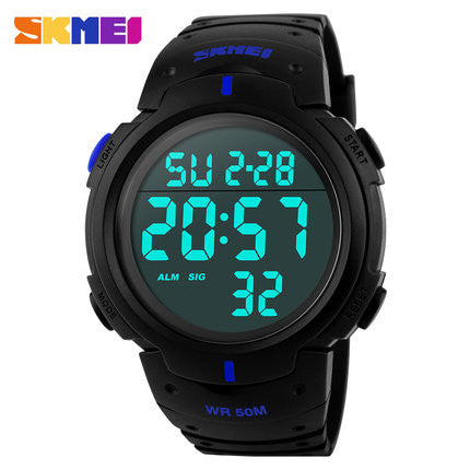 Image of Men's Digital LED Sports Watch, Water Resistant to 50m (150ft) - I'LL TAKE THIS