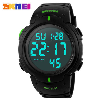 Image of Men's Digital LED Sports Watch, Water Resistant to 50m (150ft) - I'LL TAKE THIS