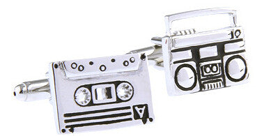 Men's Cufflinks Music Serice - Choose form Guitar, music, bass, violin + heaps more designs - I'LL TAKE THIS