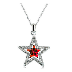 Crystal Star Pendant + Necklace - 6 Colors, Great fashion jewelry โญ - I'LL TAKE THIS
