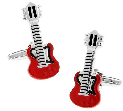 Men's Cufflinks Music Serice - Choose form Guitar, music, bass, violin + heaps more designs - I'LL TAKE THIS