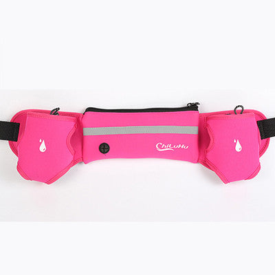 Image of Running, Walking or Jogging Waist Bag, with 2 Hydration pockets within belt - I'LL TAKE THIS