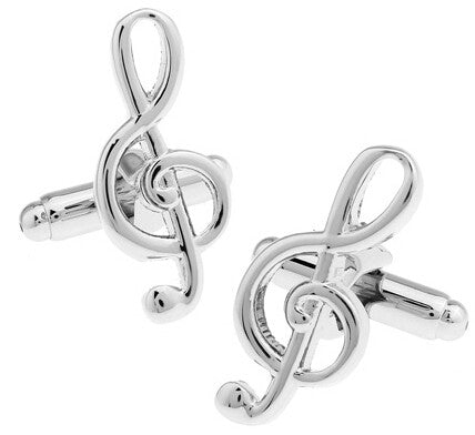 Image of Men's Cufflinks Music Serice - Choose form Guitar, music, bass, violin + heaps more designs - I'LL TAKE THIS