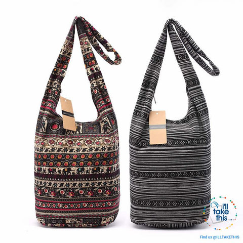 Image of 100% Designer Ladies cotton shoulder bag, show your individuality with these unique designs - I'LL TAKE THIS