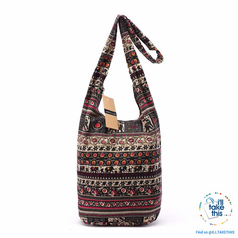100% Designer Ladies cotton shoulder bag, show your individuality with these unique designs - I'LL TAKE THIS