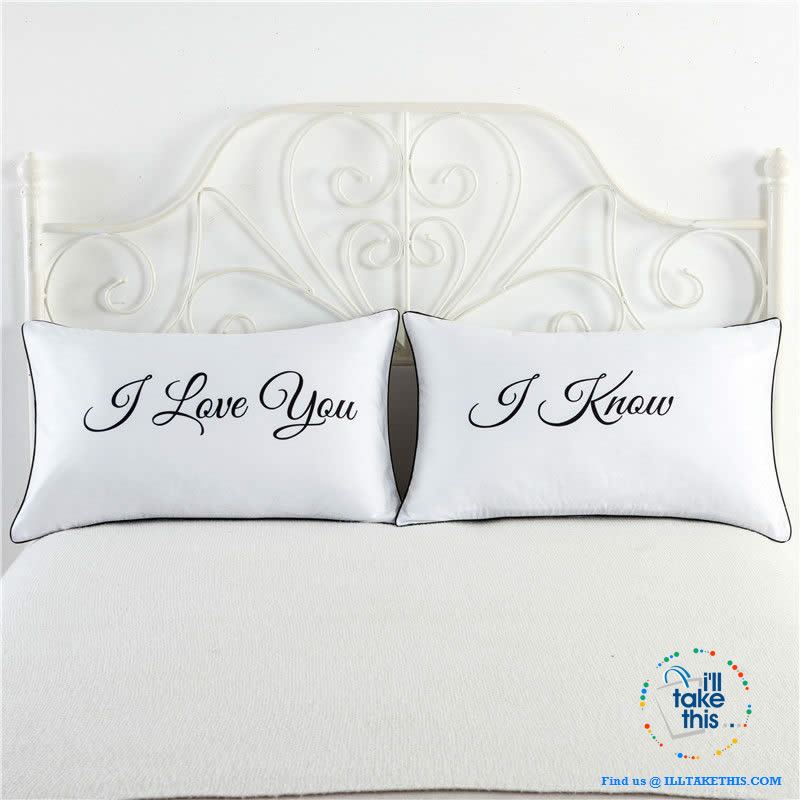 Wake up with your loved one with these novelty pillows for those special occasions - I'LL TAKE THIS